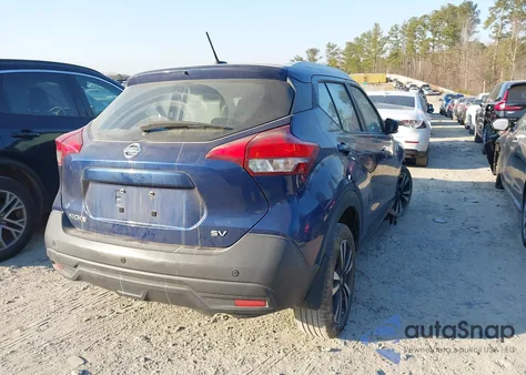 2019 Nissan Kicks Sv z USA, uszkodzony, nr VIN 3N1CP5CU6KL569495